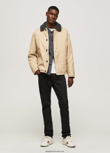 blugi stanley taper fit cu talie obișnuită bărbați Pepe Jeans denim 6Z0R46806
