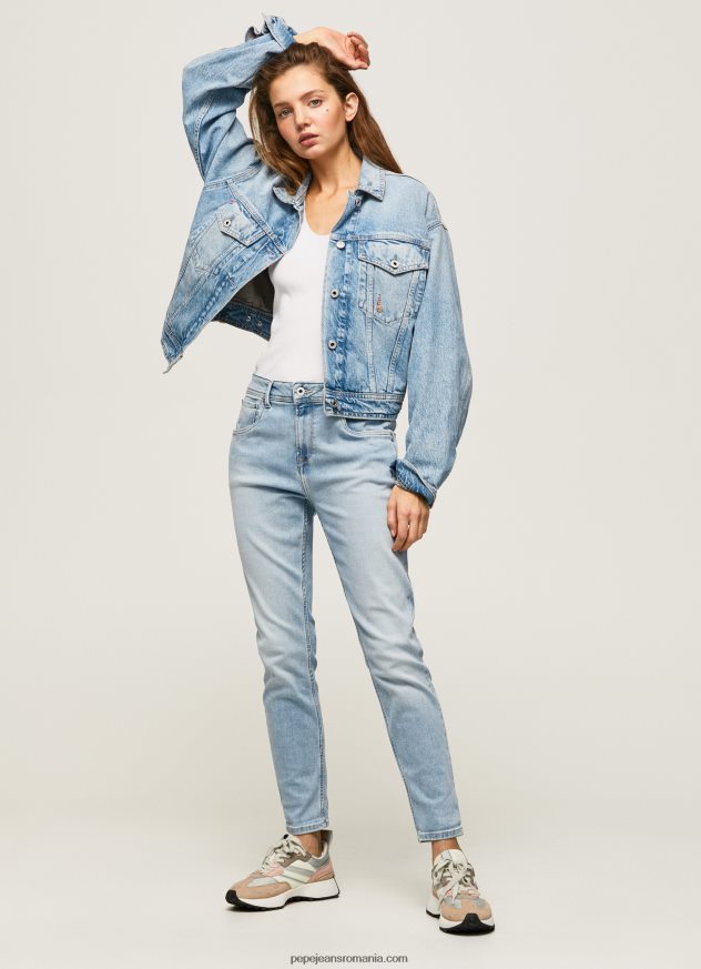 blugi_violet_cu_talie_inalta_relaxed_fit_femei_pepe_jeans_denim_6z0r4685.jpg blugi violet cu talie înaltă, relaxed fit femei Pepe Jeans denim 6Z0R4685 - imagine 1