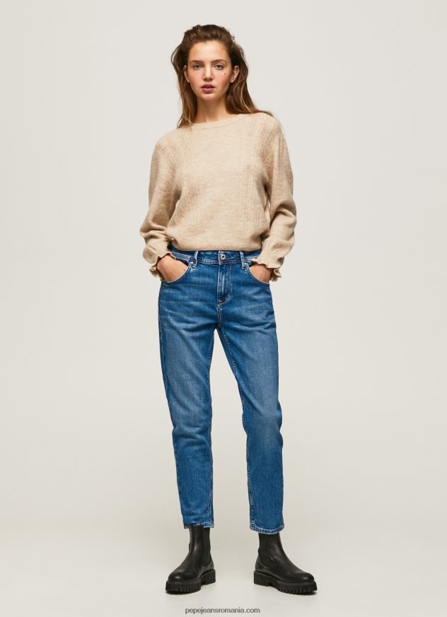 blugi_violet_mom_carot_fit_cu_talie_inalta_femei_pepe_jeans_denim_6z0r4682.jpg blugi violet mom carot fit cu talie înaltă femei Pepe Jeans denim 6Z0R4682 - imagine 1