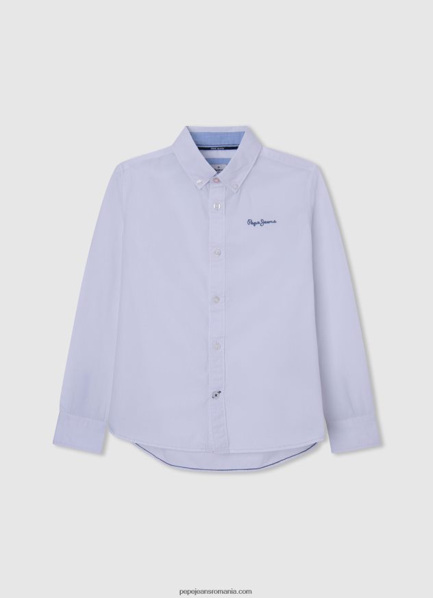 camasa_din_poplin_maldon_cu_fit_regulat_baiat_pepe_jeans_alb_6z0r461662.jpg cămașă din poplin maldon cu fit regulat băiat Pepe Jeans alb 6Z0R461662 - imagine 1