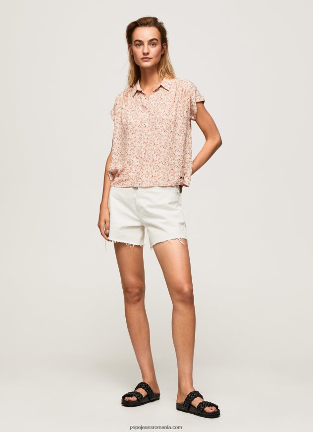 cămașă florală cu mânecă scurtă femei Pepe Jeans multi 6Z0R46356 - imagine 2