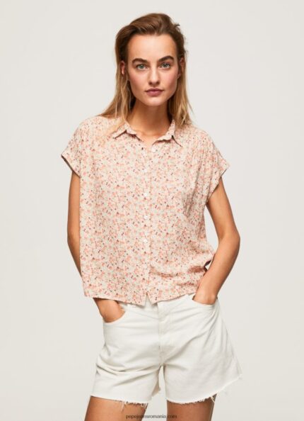 cămașă florală cu mânecă scurtă femei Pepe Jeans multi 6Z0R46356