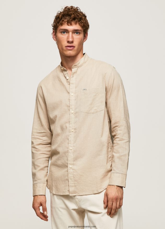 camasa_levenshulme_cu_ajustare_regulata_barbati_pepe_jeans_malt_6z0r461040.jpg cămașă levenshulme cu ajustare regulată bărbați Pepe Jeans malţ 6Z0R461040 - imagine 1
