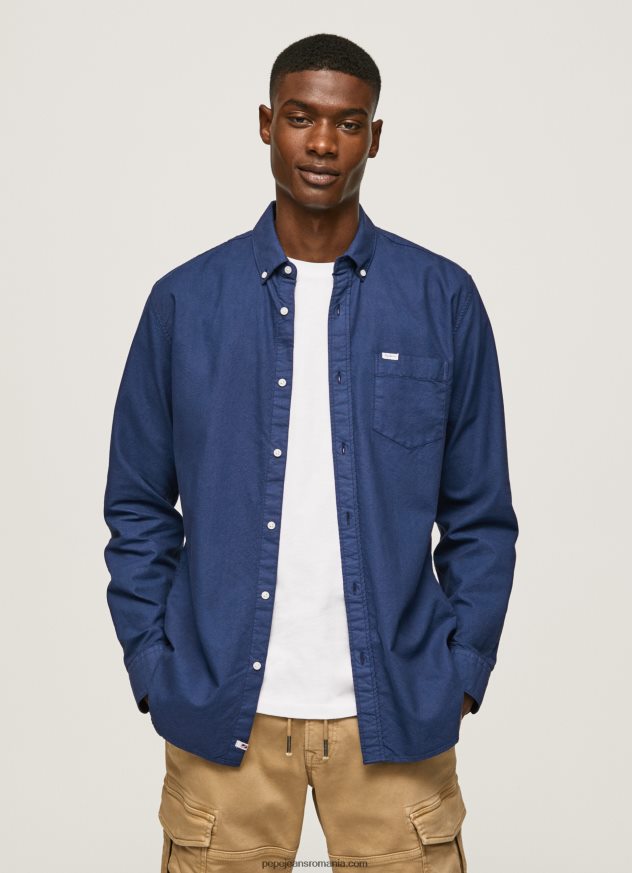 cămașă oxford fabio regular fit bărbați Pepe Jeans dulwich 6Z0R461025 - imagine 1