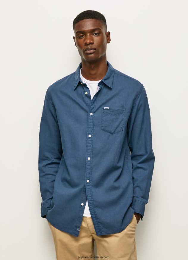 camasa_parker_cu_maneci_lungi_barbati_pepe_jeans_jarman_6z0r461072.jpg cămașă Parker cu mâneci lungi bărbați Pepe Jeans jarman 6Z0R461072 - imagine 1