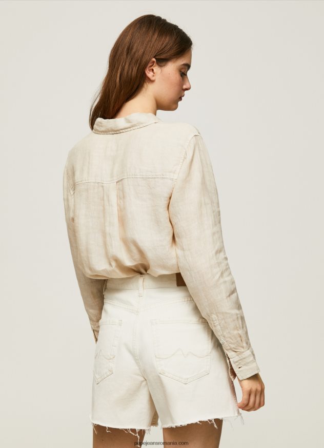 cămașă simplă cu ajustare normală femei Pepe Jeans zer 6Z0R46359 - imagine 4