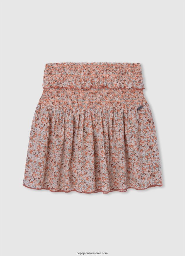 fusta_cu_imprimeu_floral_fata_pepe_jeans_multi_6z0r461396.jpg fusta cu imprimeu floral fată Pepe Jeans multi 6Z0R461396 - imagine 1