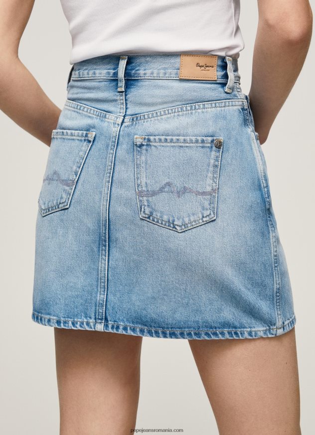 fusta din denim cu potrivire regulata femei Pepe Jeans denim 6Z0R46479 - imagine 5