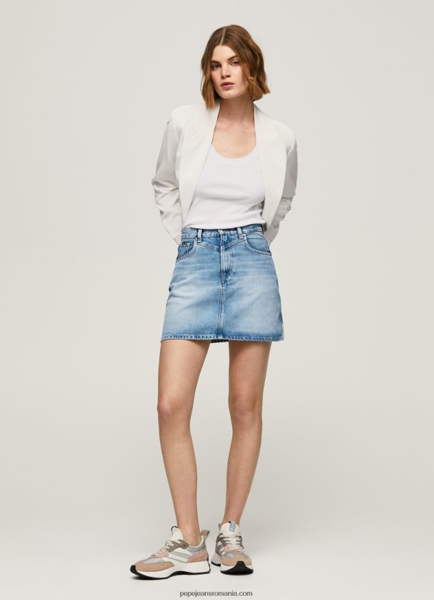 fusta_din_denim_cu_potrivire_regulata_femei_pepe_jeans_denim_6z0r46479.jpg fusta din denim cu potrivire regulata femei Pepe Jeans denim 6Z0R46479 - imagine 1