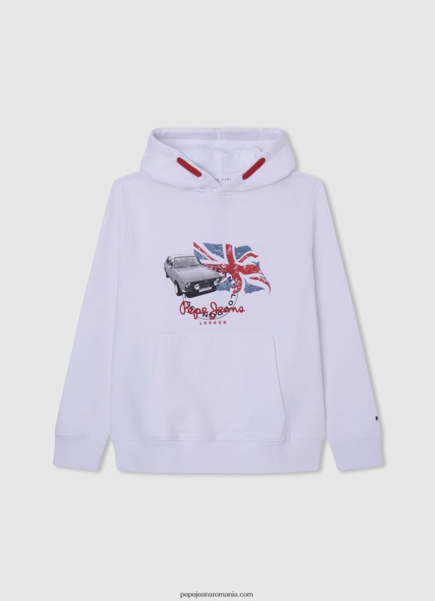 hanorac_imprimat_cu_logo_baiat_pepe_jeans_alb_6z0r461585.jpg hanorac imprimat cu logo băiat Pepe Jeans alb 6Z0R461585 - imagine 1