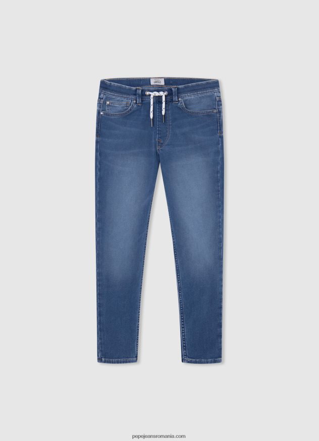 în sfârșit blugi slim fit cu talie joasă băiat Pepe Jeans denim 6Z0R461576 - imagine 5
