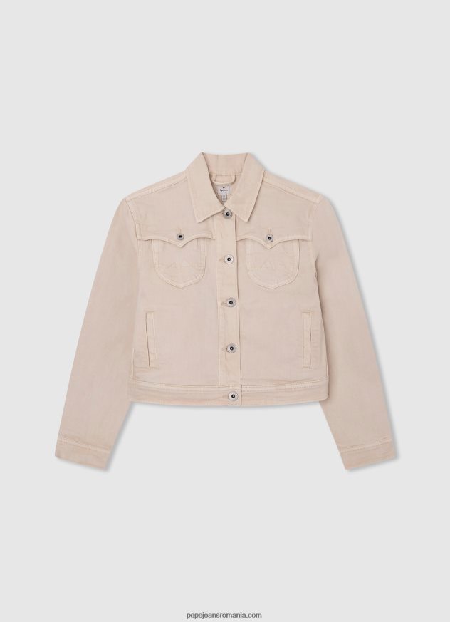 jachetă de denim cu potrivire obișnuită fată Pepe Jeans zer 6Z0R461359 - imagine 1