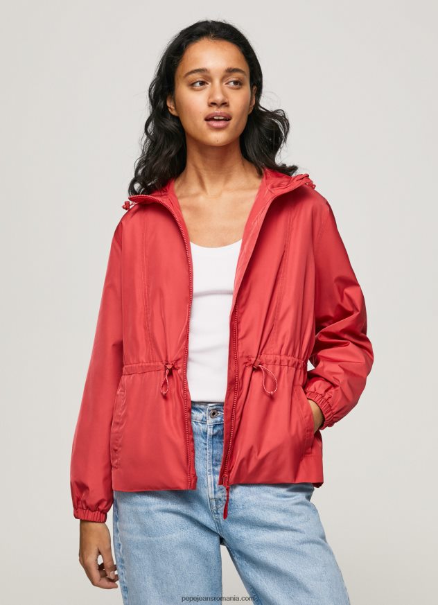jacheta_de_vant_cu_gluga_femei_pepe_jeans_studio_rosu_6z0r46129.jpg jachetă de vânt cu glugă femei Pepe Jeans studio roșu 6Z0R46129 - imagine 1