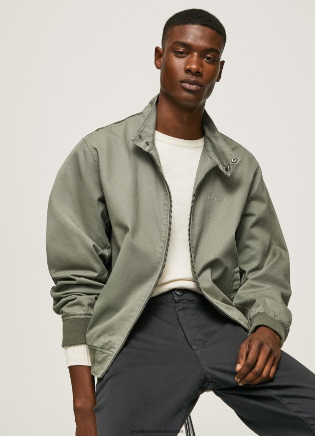 jacheta_harrington_din_bumbac_barbati_pepe_jeans_turnare_6z0r46829.jpg jachetă harrington din bumbac bărbați Pepe Jeans turnare 6Z0R46829 - imagine 1