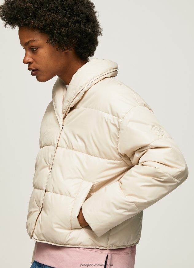 jacheta_stralucitoare_captusita_femei_pepe_jeans_piele_de_bivol_6z0r46124.jpg jachetă strălucitoare căptușită femei Pepe Jeans piele de bivol 6Z0R46124 - imagine 1