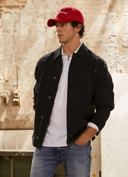 jachetă utilitare din pânză bărbați Pepe Jeans dulwich 6Z0R46842