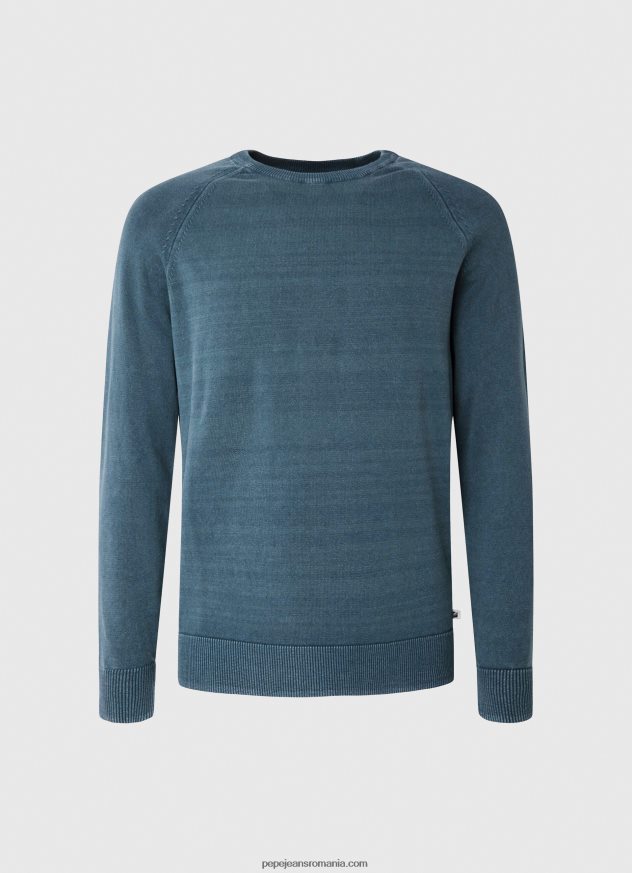 jerseu de bumbac cu guler rotund bărbați Pepe Jeans jarman 6Z0R46864 - imagine 5