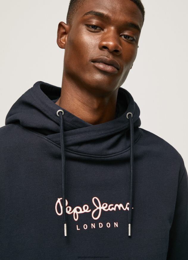 jumper cu logo de înaltă densitate bărbați Pepe Jeans dulwich 6Z0R46902 - imagine 3