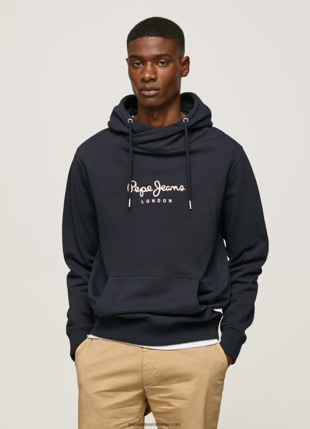 jumper cu logo de înaltă densitate bărbați Pepe Jeans dulwich 6Z0R46902 - imagine 1