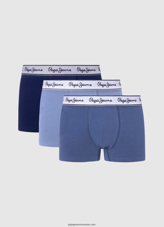 Pachet 2 slip cu logo imprimat bărbați Pepe Jeans dulwich 6Z0R461163 - imagine 3