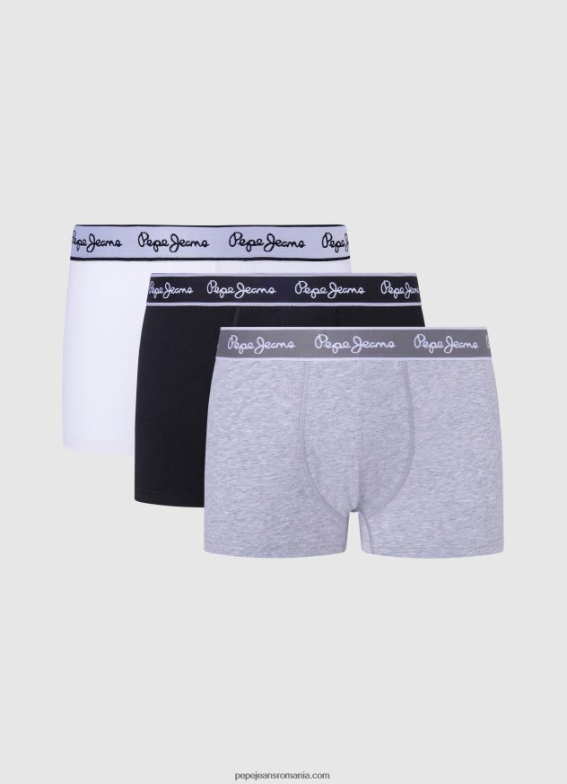 Pachet 2 slip cu logo imprimat bărbați Pepe Jeans dulwich 6Z0R461163 - imagine 5