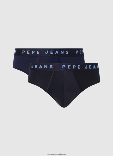 Pachet 2 slip cu logo imprimat bărbați Pepe Jeans dulwich 6Z0R461163
