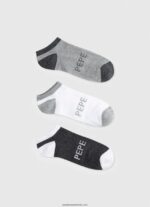 Pachet de 3 șosete la gleznă bărbați Pepe Jeans multi 6Z0R461145