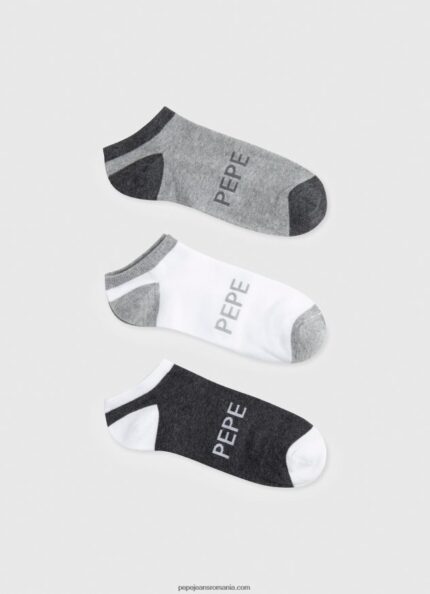 Pachet de 3 șosete la gleznă bărbați Pepe Jeans multi 6Z0R461145