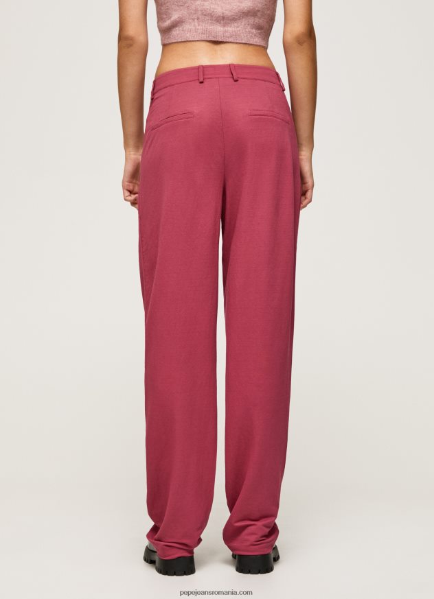pantaloni chino curgatori femei Pepe Jeans fard de obraz închis 6Z0R46296 - imagine 4
