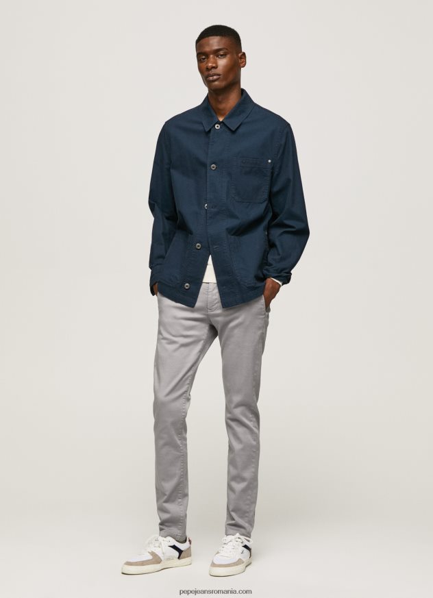 pantaloni_chino_slim_james_barbati_pepe_jeans_argent_6z0r461110.jpg pantaloni chino slim james bărbați Pepe Jeans argent 6Z0R461110 - imagine 1