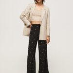 pantaloni cu imprimeu paisley femei Pepe Jeans multi 6Z0R46293