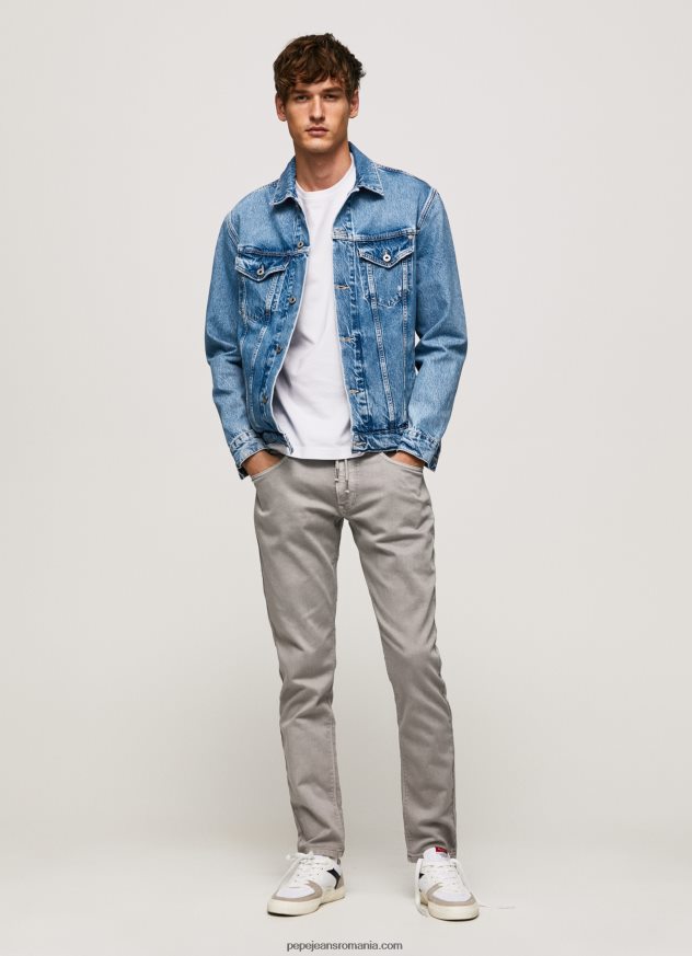 pantaloni_de_jogger_obisnuiti_stanley_barbati_pepe_jeans_argent_6z0r461101.jpg pantaloni de jogger obișnuiți stanley bărbați Pepe Jeans argent 6Z0R461101 - imagine 1