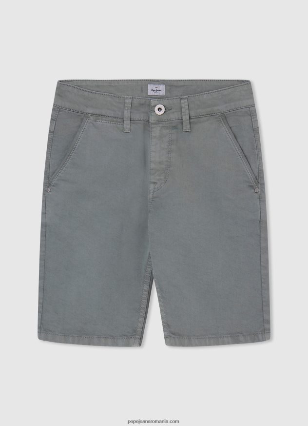 pantaloni scurți chino cu ajustare normală băiat Pepe Jeans fildeş 6Z0R461697 - imagine 4