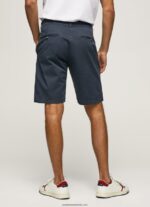 pantaloni scurți chino din bumbac bărbați Pepe Jeans dulwich 6Z0R461134 - imagine 4
