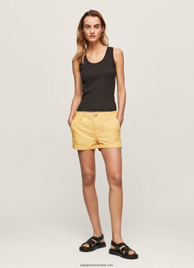 pantaloni_scurti_din_bumbac_cu_ajustare_normala_femei_pepe_jeans_stralucire_6z0r46518.jpg pantaloni scurți din bumbac cu ajustare normală femei Pepe Jeans strălucire 6Z0R46518 - imagine 1