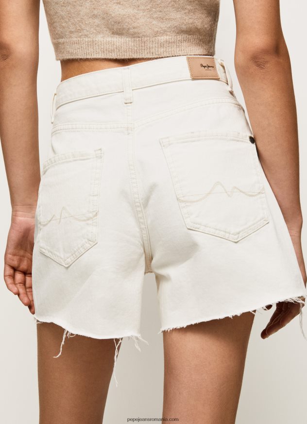 pantaloni scurți din denim balloon fit femei Pepe Jeans denim 6Z0R46498 - imagine 4