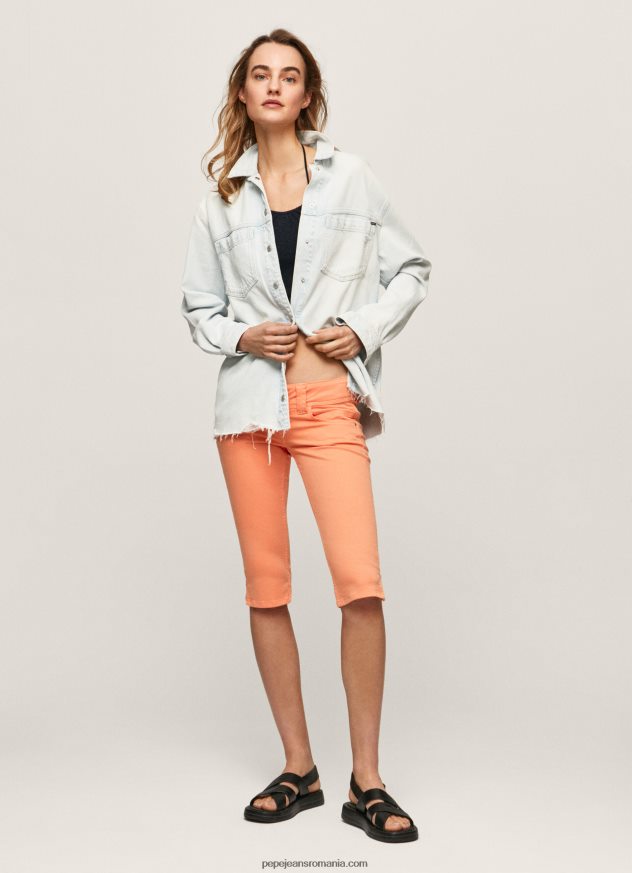 pantaloni_scurti_din_denim_cropped_femei_pepe_jeans_piersica_6z0r46528.jpg pantaloni scurți din denim cropped femei Pepe Jeans piersică 6Z0R46528 - imagine 1