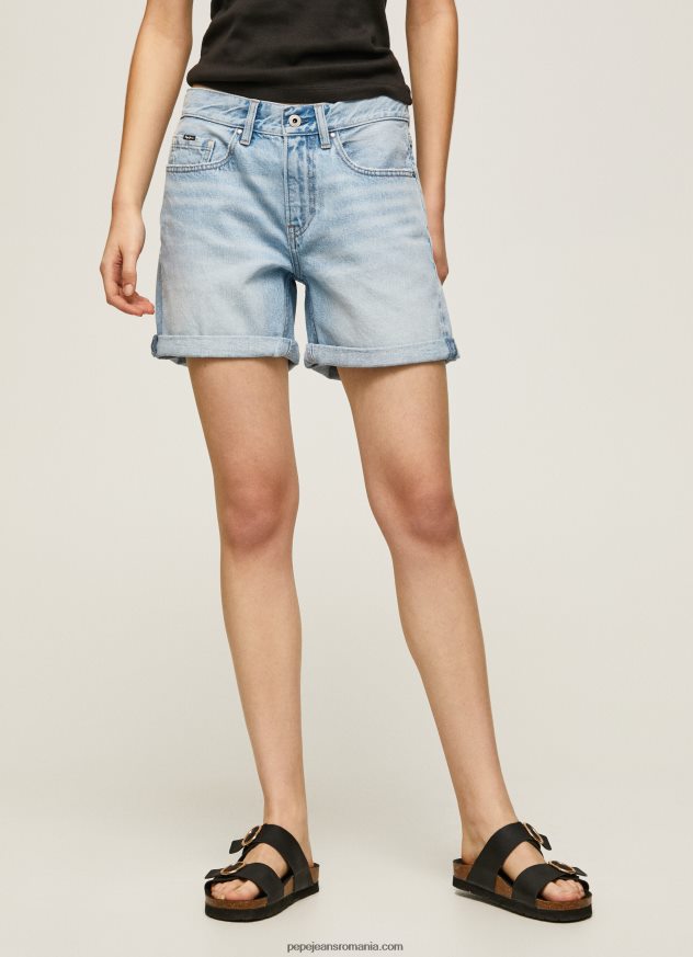 pantaloni scurți din denim cu ajustare normală femei Pepe Jeans denim 6Z0R46492 - imagine 2