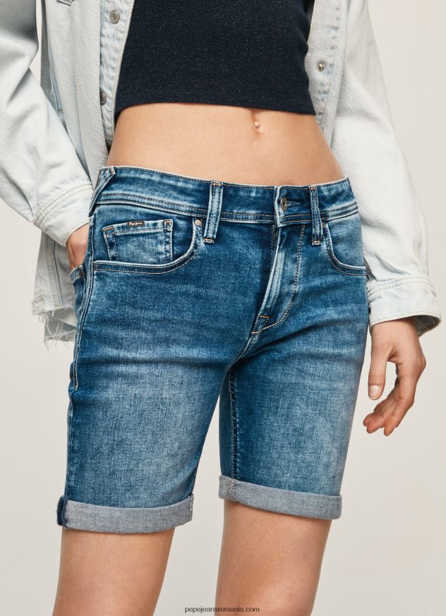 pantaloni scurți din denim cu ajustare normală femei Pepe Jeans denim 6Z0R46513 - imagine 3
