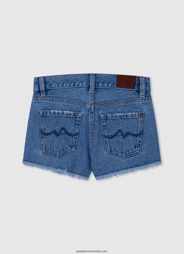 pantaloni scurți din denim patty regular fit fată Pepe Jeans denim 6Z0R461498 - imagine 2