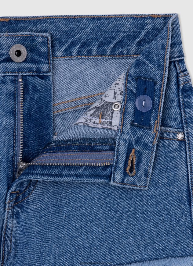 pantaloni scurți din denim patty regular fit fată Pepe Jeans denim 6Z0R461498 - imagine 3