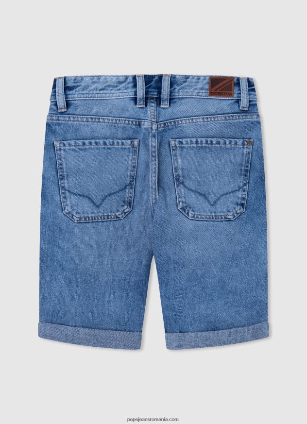 pantaloni scurți din denim relaxed fit băiat Pepe Jeans denim 6Z0R461691 - imagine 2