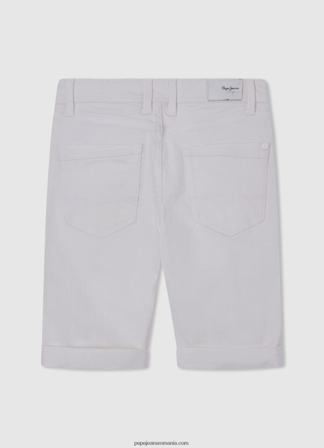 pantaloni scurți din denim slim fit băiat Pepe Jeans denim 6Z0R461681 - imagine 2