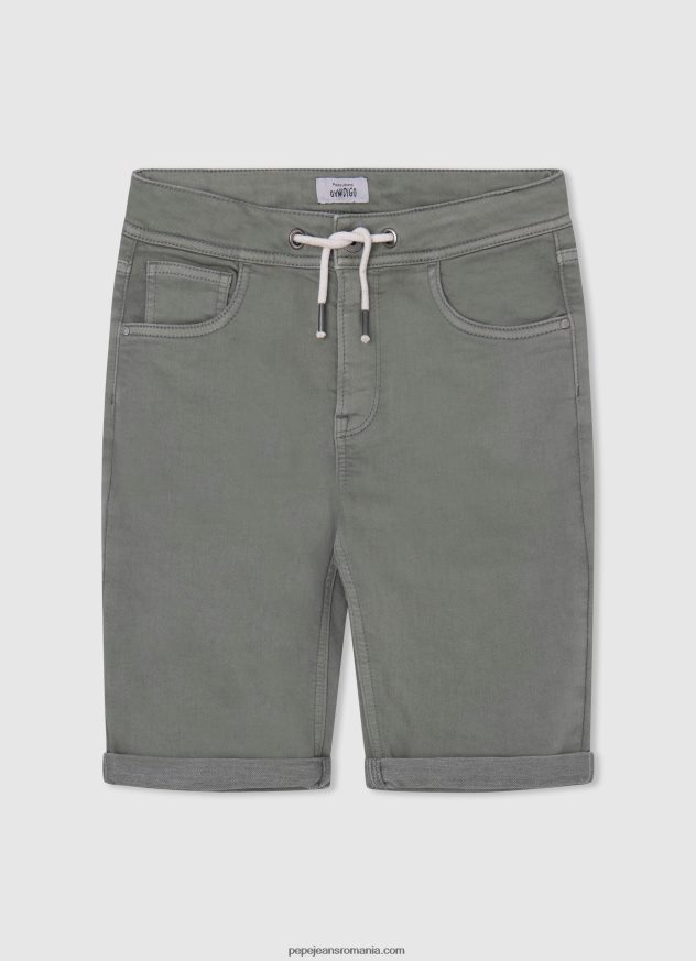pantaloni scurți din denim slim fit băiat Pepe Jeans denim 6Z0R461681 - imagine 5