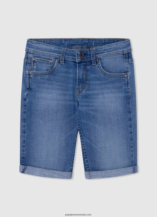 pantaloni_scurti_din_denim_slim_fit_baiat_pepe_jeans_denim_6z0r461683.jpg pantaloni scurți din denim slim fit băiat Pepe Jeans denim 6Z0R461683 - imagine 1
