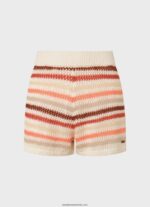 pantaloni scurți din tricot în dungi femei Pepe Jeans multi 6Z0R46529 - imagine 5