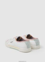 pantofi sport brady bandan femei Pepe Jeans alb 6Z0R46632 - imagine 4