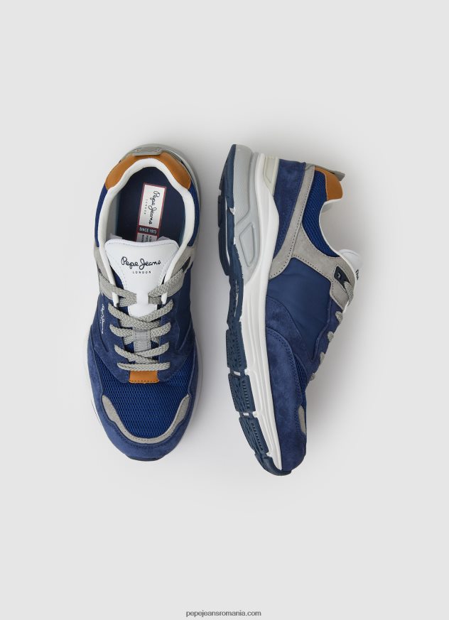 pantofi sport combinați dave urban bărbați Pepe Jeans ocean 6Z0R461227 - imagine 2