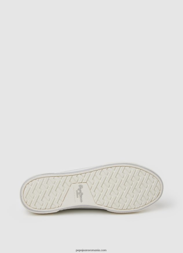 pantofi sport de bază brady party femei Pepe Jeans argint 6Z0R46626 - imagine 5