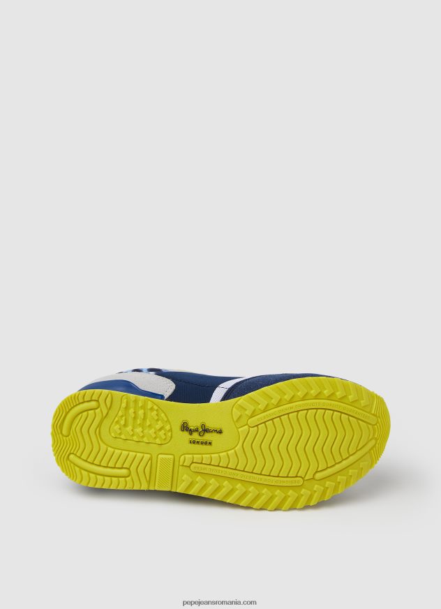 pantofi sport de bază london brighton băiat Pepe Jeans alb 6Z0R461530 - imagine 5